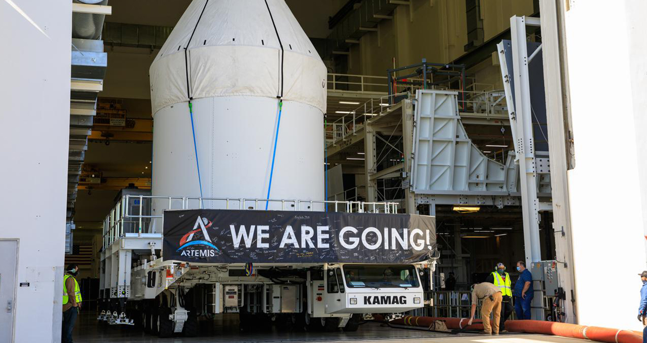 Jacobs and NASA Achieve Major Artemis I Milestone, Orion Spacecraft